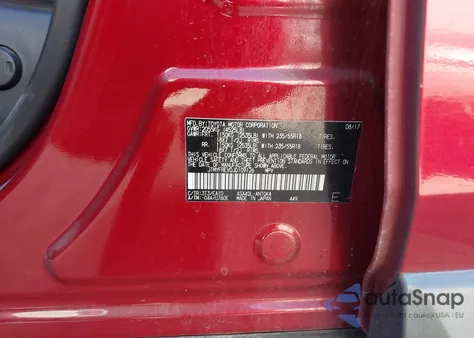 2018 Toyota Rav4 Limited из США, поврежденный, VIN JTMYFREV0JD109126